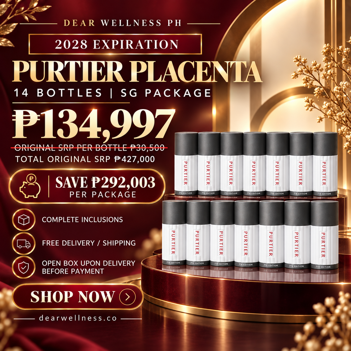 7+7-Bottle Best-Value Bundle | Deer Placenta 7th Edition